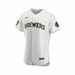 Brand new 🔥 Nike Men's White Milwaukee Brewers Alternate Authentic Team Jersey 🤩 -Outlet Nike Store unnamed file 1625