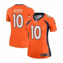 Buy ✔️ Nike 👩 Women's Jerry Jeudy Orange Denver Broncos Legend Jersey 🎉