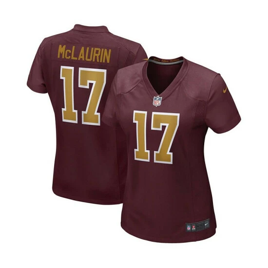 Promo โ๏ธ Nike ๐ฉ Women's Terry McLaurin Burgundy Washington Football Team Alternate Game Jersey โ 3 Promo โ๏ธ Nike ๐ฉ Women's Terry McLaurin Burgundy Washington Football Team Alternate Game Jersey โ