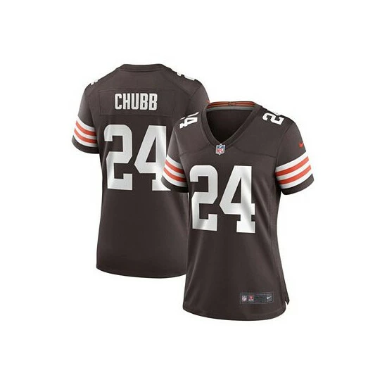 Cheap ๐ Nike ๐ฉ Women's Nick Chubb Brown Cleveland Browns Game Jersey ๐ 4 Cheap ๐ Nike ๐ฉ Women's Nick Chubb Brown Cleveland Browns Game Jersey ๐ - Image 2