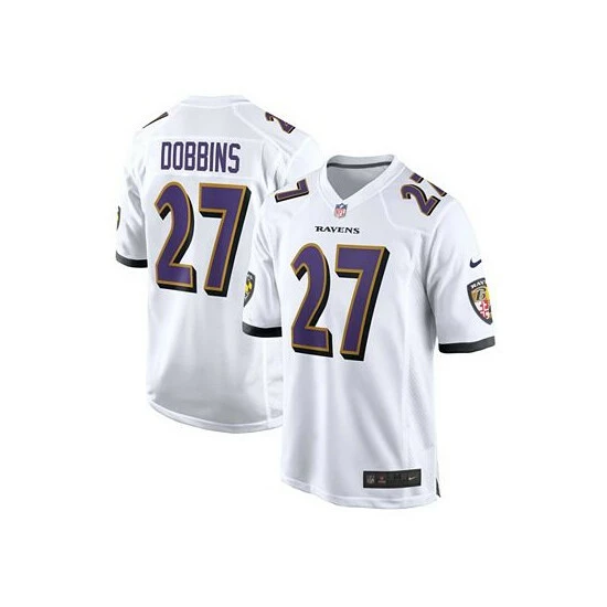 Cheap ๐ Nike Men's J.K. Dobbins White Baltimore Ravens Game Jersey ๐ 4 Cheap ๐ Nike Men's J.K. Dobbins White Baltimore Ravens Game Jersey ๐ - Image 2