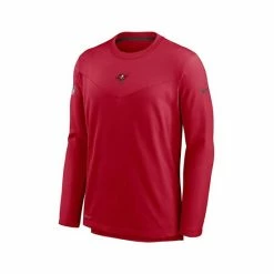 Hot Sale 😍 Nike Men's Red Tampa Bay Buccaneers Sideline Team Performance Pullover Sweatshirt 🤩 -Outlet Nike Store unnamed file 1667