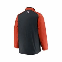 Best Sale 🎁 Nike Men's Navy, Orange Detroit Tigers Authentic Collection Dugout Full-Zip Jacket 🥰 -Outlet Nike Store unnamed file 1670