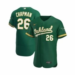 Coupon 🔔 Nike Men's Matt Chapman Kelly Green Oakland Athletics Alternate Authentic Player Jersey ❤️