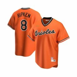 Deals 👍 Nike Men's Cal Ripken Jr. Orange Baltimore Orioles Alternate Cooperstown Collection Player Jersey 🛒