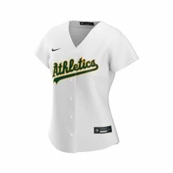 New 🌟 Nike 👩 Women's Khris Davis White Oakland Athletics Home Replica Player Jersey 😍 -Outlet Nike Store unnamed file 1681
