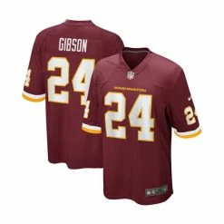 Cheapest 🔔 Nike Men's Antonio Gibson Burgundy Washington Football Team Player Game Jersey ✔️