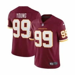 Top 10 😍 Nike Men's Chase Young Burgundy Washington Football Team Vapor Limited Jersey 🛒