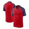 Buy 👍 Nike Men's Red Cleveland Indians Legacy Tri-Blend Raglan Performance Polo 👚 Shirt 😉