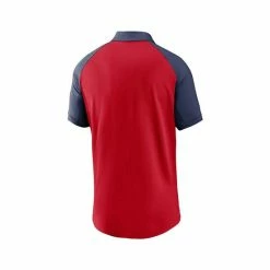 Buy 👍 Nike Men's Red Cleveland Indians Legacy Tri-Blend Raglan Performance Polo 👚 Shirt 😉 -Outlet Nike Store unnamed file 1738