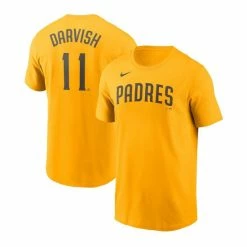 Deals 👍 Nike Men's Yu Darvish Gold San Diego Padres Name Number T-shirt 💯 -Outlet Nike Store unnamed file 1742