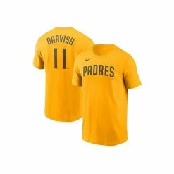 Deals 👍 Nike Men's Yu Darvish Gold San Diego Padres Name Number T-shirt 💯 -Outlet Nike Store unnamed file 1743