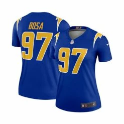 Brand new ๐ Nike ๐ฉ Women's Joey Bosa Royal Los Angeles Chargers 2nd Alternate Legend Jersey โค๏ธ