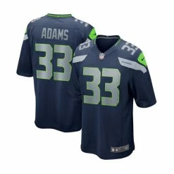 Wholesale 💯 Nike Men's Big And Tall Jamal Adams College Navy Seattle Seahawks Game Team Jersey 🛒