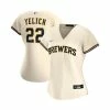Budget 💯 Nike 👩 Women's Christian Yelich Cream Milwaukee Brewers Home Replica Player Jersey ✔️ -Outlet Nike Store unnamed file 1764