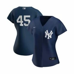 Best Sale 🎁 Nike 👩 Women's Gerrit Cole Navy New York Yankees Alternate Replica Player Jersey ⌛