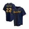 Best deal 🥰 Nike Men's Christian Yelich Navy Milwaukee Brewers Alternate Replica Player Jersey 😉 -Outlet Nike Store unnamed file 1839