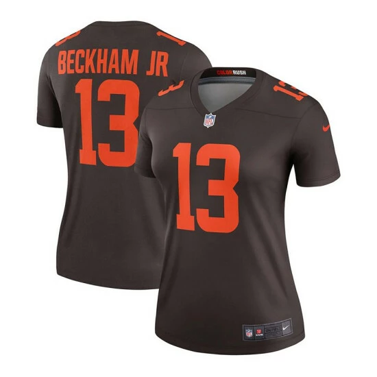 New ๐ Nike ๐ฉ Women's Odell Beckham Jr. Brown Cleveland Browns Alternate Legend Jersey ๐ฏ 3 New ๐ Nike ๐ฉ Women's Odell Beckham Jr. Brown Cleveland Browns Alternate Legend Jersey ๐ฏ