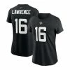 Best Sale 😍 Nike 👩 Women's Trevor Lawrence Black Jacksonville Jaguars 2021 NFL Draft First Round Pick Player Name Number T-shirt ✔️ -Outlet Nike Store unnamed file 1845