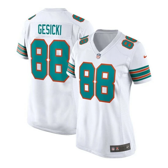 Deals ๐ Nike ๐ฉ Women's Mike Gesicki White Miami Dolphins Alternate Game Jersey ๐ 3 Deals ๐ Nike ๐ฉ Women's Mike Gesicki White Miami Dolphins Alternate Game Jersey ๐