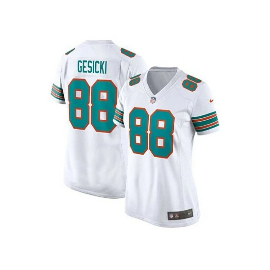 Deals ๐ Nike ๐ฉ Women's Mike Gesicki White Miami Dolphins Alternate Game Jersey ๐ 4 Deals ๐ Nike ๐ฉ Women's Mike Gesicki White Miami Dolphins Alternate Game Jersey ๐ - Image 2