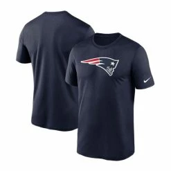 Best reviews of 🎁 Nike Men's Big And Tall Navy New England Patriots Logo Essential Legend Performance T-shirt 🌟