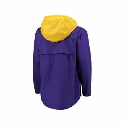 Deals 😉 Nike Men's Purple, Gold LSU Tigers Player Quarter-Zip Jacket Purple, Gold-tone 💯 -Outlet Nike Store unnamed file 1863