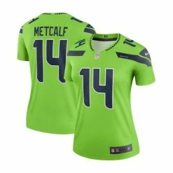 Top 10 ⌛ Nike 👩 Women's DK Metcalf Neon Green Seattle Seahawks Legend Jersey ⌛