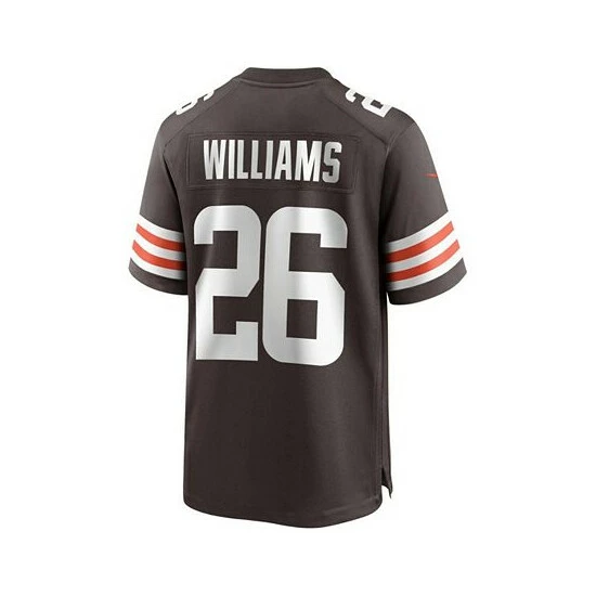 Discount ๐ Nike Men's Greedy Williams Brown Cleveland Browns Game Player Jersey โ 5 Discount ๐ Nike Men's Greedy Williams Brown Cleveland Browns Game Player Jersey โ - Image 3