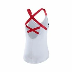 Cheap ✔️ Nike 👩 Women's White Cleveland Indians Rising Stripe Elastika Performance Tank Top ⭐ -Outlet Nike Store unnamed file 1899