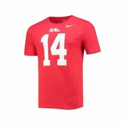 New ✨ Nike Men's Dk Metcalf Red Ole Miss Rebels Alumni Name Number T-shirt ✨ -Outlet Nike Store unnamed file 1927