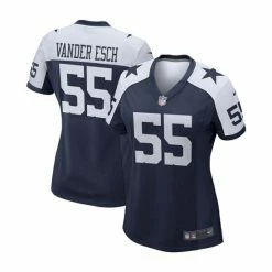 Best deal 🎁 Nike 👩 Women's Leighton Vander Esch Navy Dallas Cowboys Alternate Game Team Jersey 😍