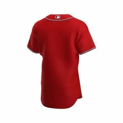 Flash Sale 😀 Nike Men's Red Washington Nationals Alternate Authentic Team Jersey 👏 -Outlet Nike Store unnamed file 1981