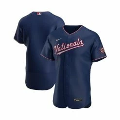 Coupon ๐ Nike Men's Navy Washington Nationals Alternate Authentic Team Jersey โ๏ธ