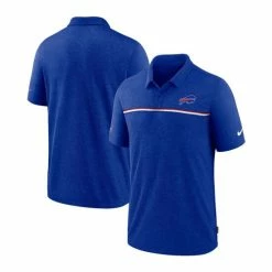 Wholesale 🎁 Nike Men's Royal Buffalo Bills Sideline Early Season Team Performance Polo 😉