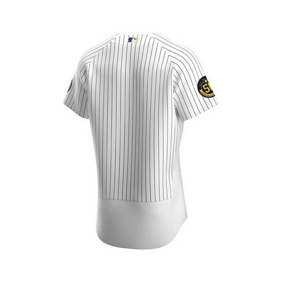 Best Pirce โจ Nike Men's White Milwaukee Brewers Alternate Authentic Team Jersey ๐ 5 Best Pirce โจ Nike Men's White Milwaukee Brewers Alternate Authentic Team Jersey ๐ - Image 3