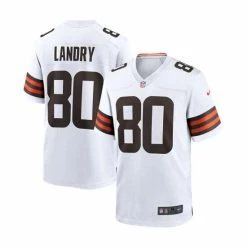 Discount ⭐ Nike Men's Jarvis Landry White Cleveland Browns Game Jersey 💯