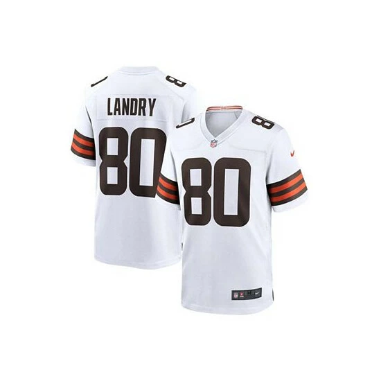 Discount โญ Nike Men's Jarvis Landry White Cleveland Browns Game Jersey ๐ฏ 4 Discount โญ Nike Men's Jarvis Landry White Cleveland Browns Game Jersey ๐ฏ - Image 2