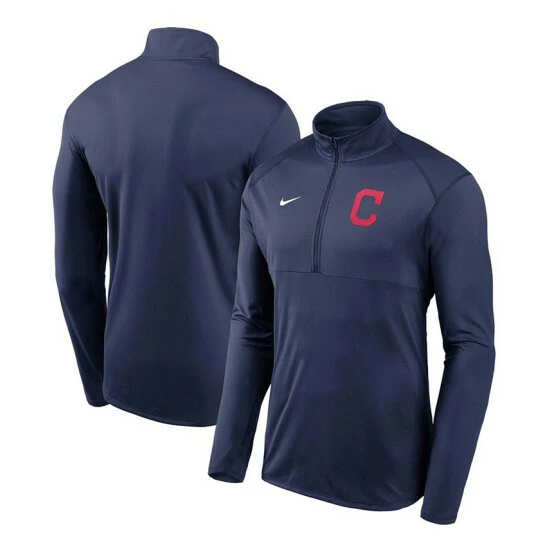 Cheap ๐ Nike Men's Navy Cleveland Indians Team Logo Element Performance Half-Zip Pullover Jacket ๐ฏ 3 Cheap ๐ Nike Men's Navy Cleveland Indians Team Logo Element Performance Half-Zip Pullover Jacket ๐ฏ