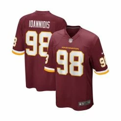 Buy ๐ Nike Men's Matt Ioannidis Burgundy Washington Football Team Player Game Jersey โค๏ธ