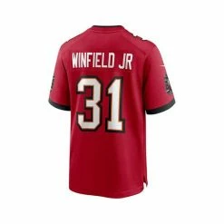 Wholesale 🎁 Nike Men's Antoine Winfield Jr. Red Tampa Bay Buccaneers Game Jersey 🌟 -Outlet Nike Store unnamed file 2061