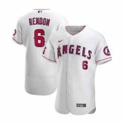 Outlet ⌛ Nike Men's Anthony Rendon White Los Angeles Angels Authentic Player Jersey ❤️
