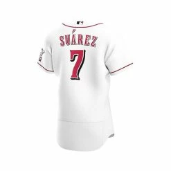 Best Pirce 🛒 Nike Men's Eugenio Suarez White Cincinnati Reds Home Authentic Player Jersey 🔔 -Outlet Nike Store unnamed file 2073