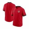 Wholesale 🤩 Nike Men's Red, Navy Washington Nationals Authentic Collection Short Sleeve Hot Pullover Jacket 🔔 -Outlet Nike Store unnamed file 2077