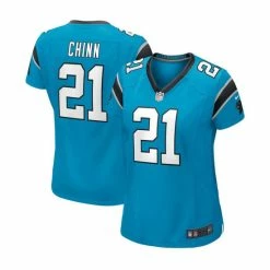 Best deal 🤩 Nike 👩 Women's Jeremy Chinn Blue Carolina Panthers Player Game Jersey 🧨