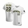 Outlet 🔔 Nike Men's Christian Yelich White Milwaukee Brewers Alternate Authentic Player Jersey ✔️ -Outlet Nike Store unnamed file 2094