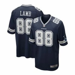 Cheap 🎉 Nike Men's CeeDee Lamb Navy Dallas Cowboys Game Jersey 😉
