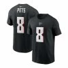 Best deal 😍 Nike Men's Kyle Pitts Black Atlanta Falcons 2021 NFL Draft First Round Pick Player Name And Number T-shirt ✔️ -Outlet Nike Store unnamed file 2128