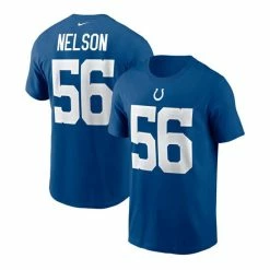 Cheap 💯 Nike Men's Quenton Nelson Royal Indianapolis Colts Name And Number T-shirt ✨