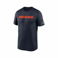 Best deal ✔️ Nike Men's Navy Chicago Bears Wordmark Legend Performance T-shirt 🧨 -Outlet Nike Store unnamed file 2154